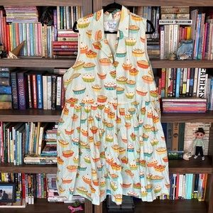 Modcloth bea&dot pie dress, 4x